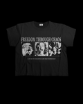 Freedom through chaos black tee